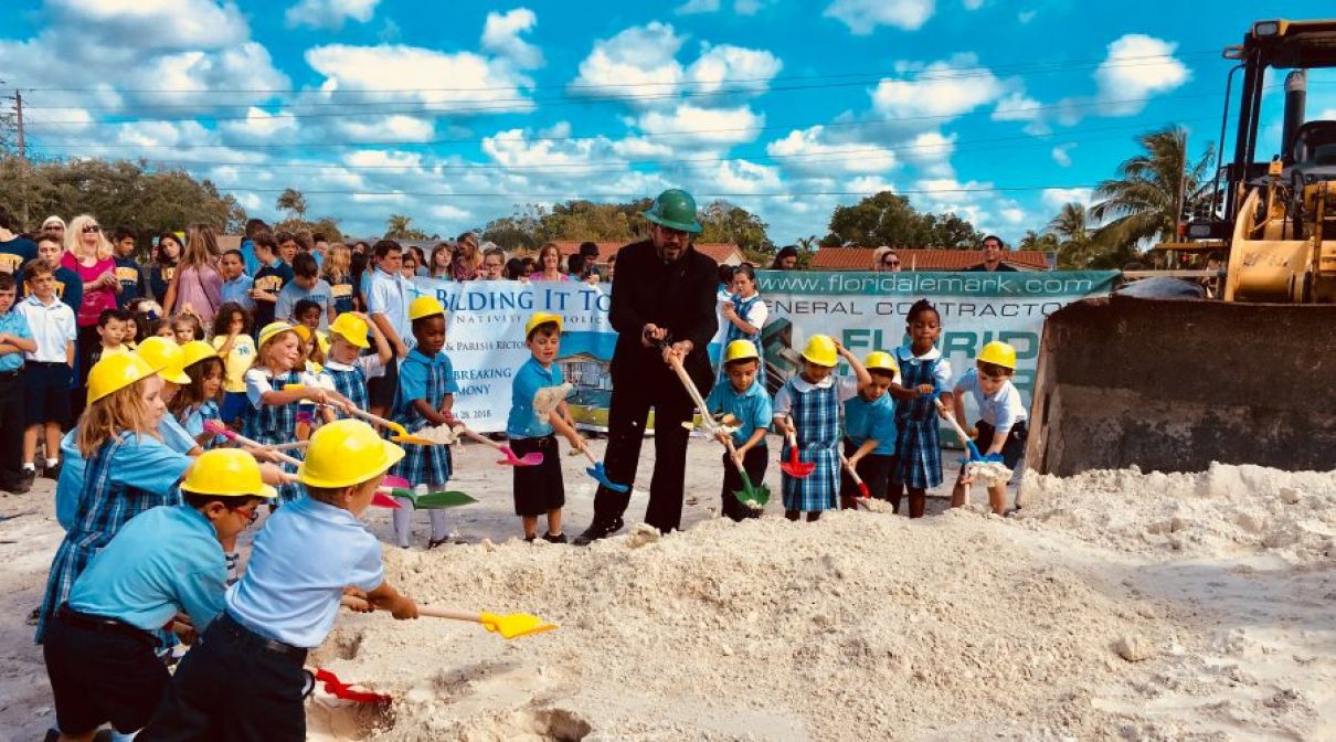 Memorable Groundbreaking Ceremony for the Nativity Church in Hollywood